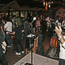 Fully Fullwood's Live Reggae Jam - Crowd photo taken from stage @ Fully Fullwood's Live Reggae Sunday