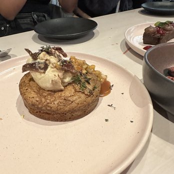 Solstice - Apple butter cake - New American Near Me - Irvine, California Solstice - Apple butter cake - New American Near Me - Irvine, California