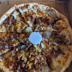 Aver's Pizza, South - Cream & Crimson pie from Aver's