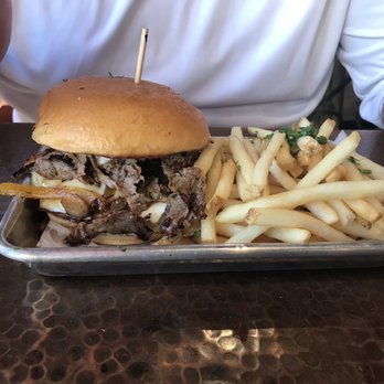 Blvd Brgr - Philly burger and the Jedi burger!! Both were so good! - Burgers Near Me - Camarillo, California