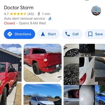 Doctor Storm - 5 Google Reviews - Mobile Dent Repair Near Me Doctor Storm - 5 Google Reviews - Mobile Dent Repair Near Me