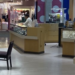 Kay Jewelers - Someone who was rearranging watches front of store right at entrance...