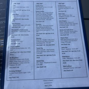 3 Bridges Brewing - Tap list - Brewpubs Near Me - Venice Gardens, Florida