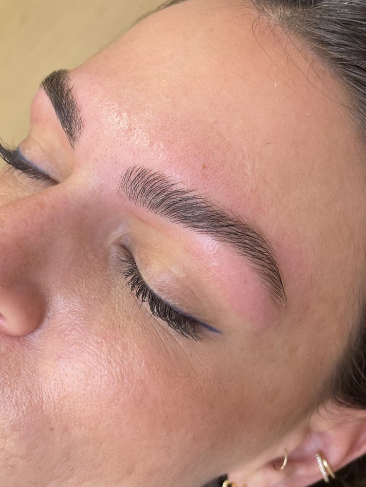 Arch & Tail Brow Studio Logo