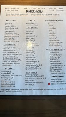 Menu photo 1 Sumo Sushi & Grill Kelso, WA Menu photo 1 Sumo Sushi & Grill Kelso, WA