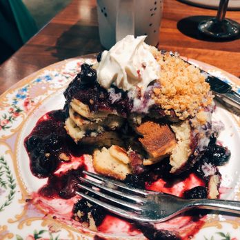 Unconventional Diner - Blueberry pancakes - Breakfast & Brunch Near Me - Washington, DC, District of Columbia