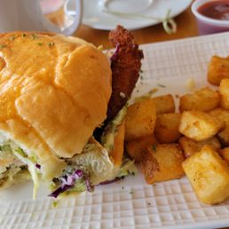 Louisiana Fried Chicken Burger