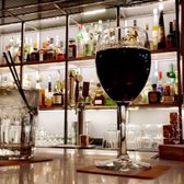 Photo of Bar Basic - San Francisco, CA, United States. Gin & tonic and Cabernet