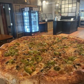 Altar Society Brewing - Well done Altar Sausage Pizza - Brewpubs Near Me - Long Beach, California Altar Society Brewing - Well done Altar Sausage Pizza - Brewpubs Near Me - Long Beach, California