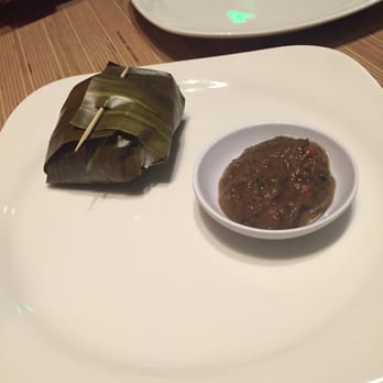 Malai Kitchen - The Asian version of bread and butter: rice in a banana peel - Vietnamese Near Me - Southlake, Texas Malai Kitchen - The Asian version of bread and butter: rice in a banana peel - Vietnamese Near Me - Southlake, Texas