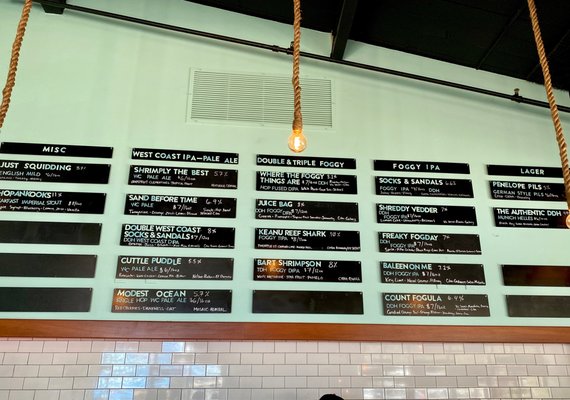 Menu photo 8 Humble Sea Brewing Pacifica, CA