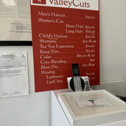 ValleyCuts - Price as of 9/20/24