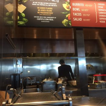 Chipotle Mexican Grill - That's the cook that didn't wash his hands after using them to style his hair. Yummy!! - Mexican Near Me - Redding, California