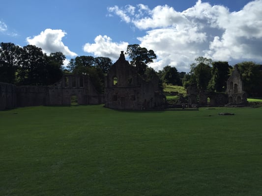 Fountains Abbey by null