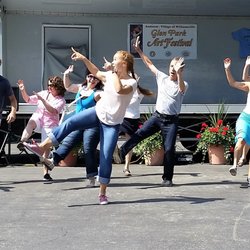 Ballroom Revolution - Teaching Charleston at the Glen Park Arts Festival