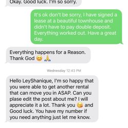 Hoffman Realty - I was still nice to her, even though she was rude to shady.
