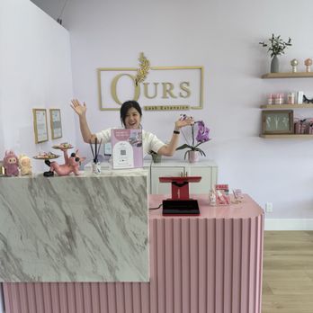 Ours Lash Beauty - Walnut - Check-in counter with owner Anita - Eyelash Service Near Me - Walnut, California Ours Lash Beauty - Walnut - Check-in counter with owner Anita - Eyelash Service Near Me - Walnut, California
