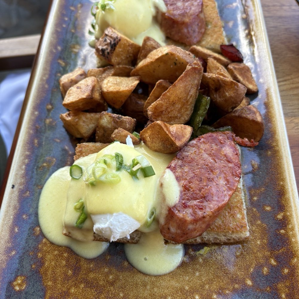 Hula Grill Waikiki - Portuguese sausage Benedict's - Hawaiian Near Me - Honolulu, Hawaii Hula Grill Waikiki - Portuguese sausage Benedict's - Hawaiian Near Me - Honolulu, Hawaii