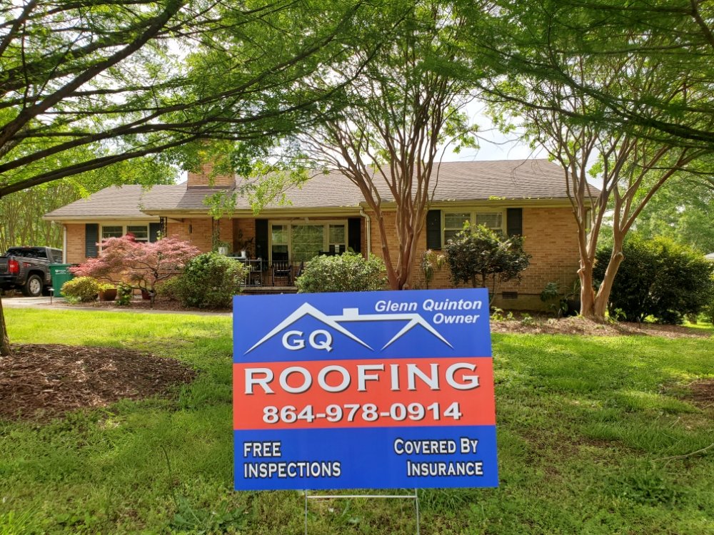 Slide of GQ Roofing