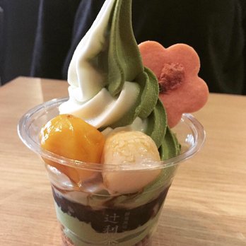 TSUJIRI Japanese Tea House - Sakura Parfait - Coffee & Tea Near Me - Edmonton, Alberta