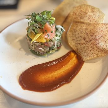 Per Diem - Transit Center - Ahi Tuna Poke appetizer! - New American Near Me - San Francisco, California Per Diem - Transit Center - Ahi Tuna Poke appetizer! - New American Near Me - San Francisco, California