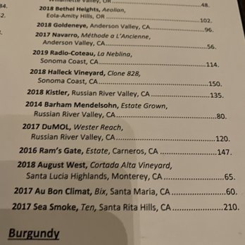 BIX - Great choice of wines - American Near Me - San Francisco, California BIX - Great choice of wines - American Near Me - San Francisco, California