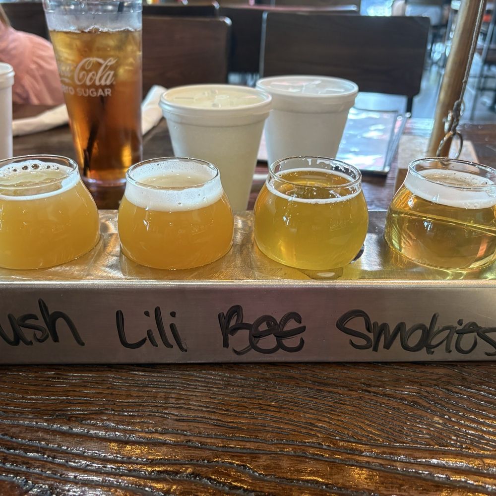 Iron Forge Brewing Co. - Beer flight - Breweries Near Me - Sevierville, Tennessee Iron Forge Brewing Co. - Beer flight - Breweries Near Me - Sevierville, Tennessee
