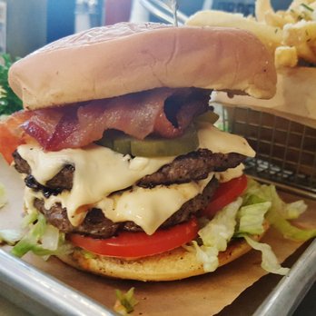 Draft Republic Carlsbad - My wife's Draft Burger. That's a big burger. At $15.95 it should be... - Comfort Food Near Me - Carlsbad, California Draft Republic Carlsbad - My wife's Draft Burger. That's a big burger. At $15.95 it should be... - Comfort Food Near Me - Carlsbad, California