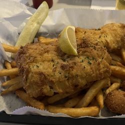 Neptunes Kitchen And Dive Bar - Fish Basket aka Fish and Chips