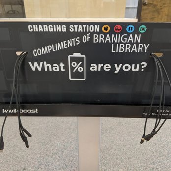 Branigan Library - Charging station at the lounge. - Libraries Near Me - Las Cruces, New Mexico Branigan Library - Charging station at the lounge. - Libraries Near Me - Las Cruces, New Mexico