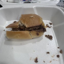 Attilios Pizzeria - Bone fragment in my sandwich.