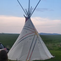 Devils Tower Tipi Camping