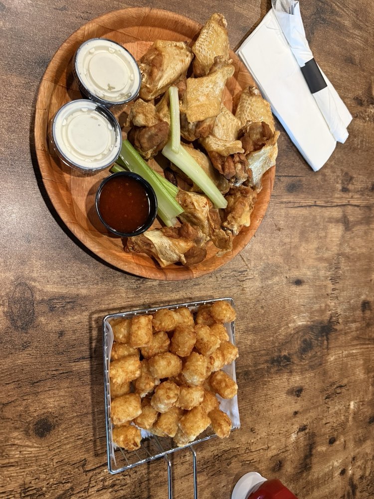 Food from Varsity Club Sports Bar Trinity