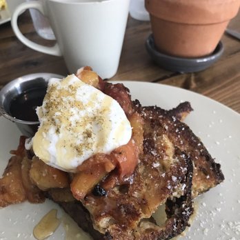 Harvest on 25th - Seasonal French Toast (peaches pictured) - Breakfast & Brunch Near Me - Waco, Texas Harvest on 25th - Seasonal French Toast (peaches pictured) - Breakfast & Brunch Near Me - Waco, Texas