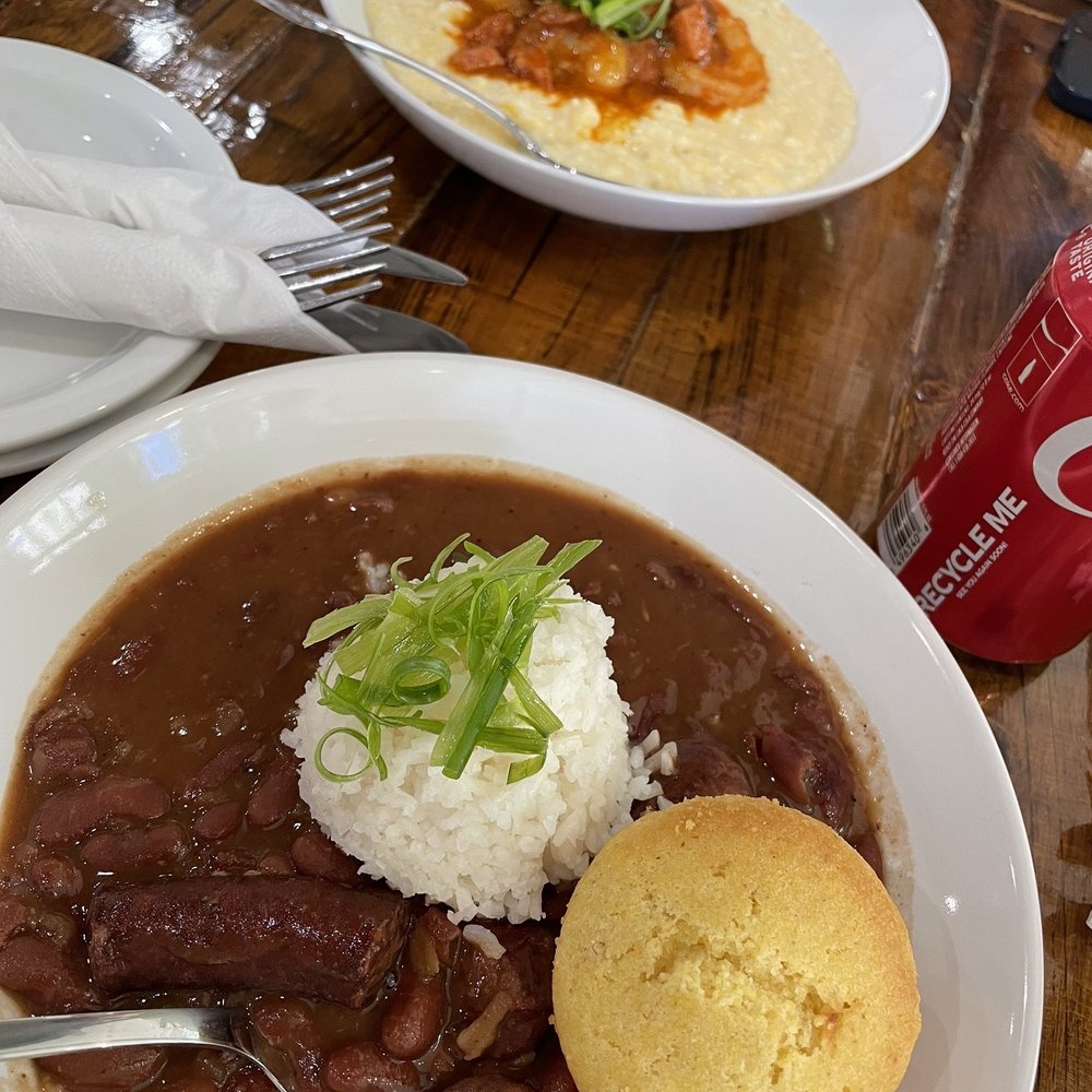 Read beans n Rice and Shrimp and Shrimp 'n Grits