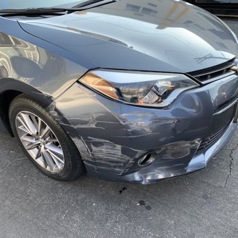 Auto Tech Collision Center - Before repairs - Auto Repair Near Me - Los Angeles, California