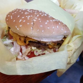 Hodad's - Plenty big single cheeseburger. - Burgers Near Me - San Diego, California Hodad's - Plenty big single cheeseburger. - Burgers Near Me - San Diego, California