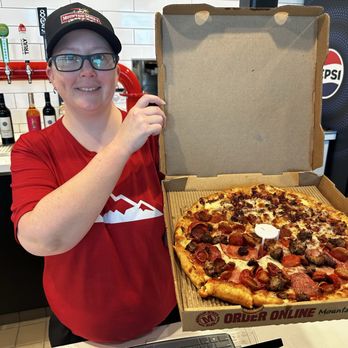 Mountain Mike's Pizza - Our pizza 1/2 all meet/bacon - Chicken Wings Near Me - El Dorado Hills, California Mountain Mike's Pizza - Our pizza 1/2 all meet/bacon - Chicken Wings Near Me - El Dorado Hills, California
