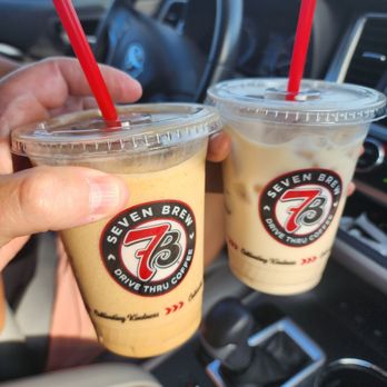 7 Brew Coffee - It seems like most drinks ig not all you can get hot, cold, or blended.  Fantastic for people like me that like a blended cold drink! - Coffee & Tea Near Me - Clive, Iowa