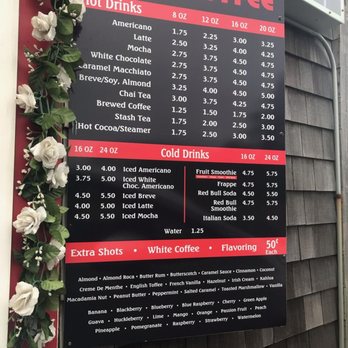 K&R Koffee - Menu - Coffee & Tea Near Me - Ocean Shores, Washington