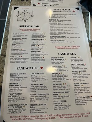 Menu photo 1 Braca Cafe Sea Isle City, NJ Menu photo 1 Braca Cafe Sea Isle City, NJ