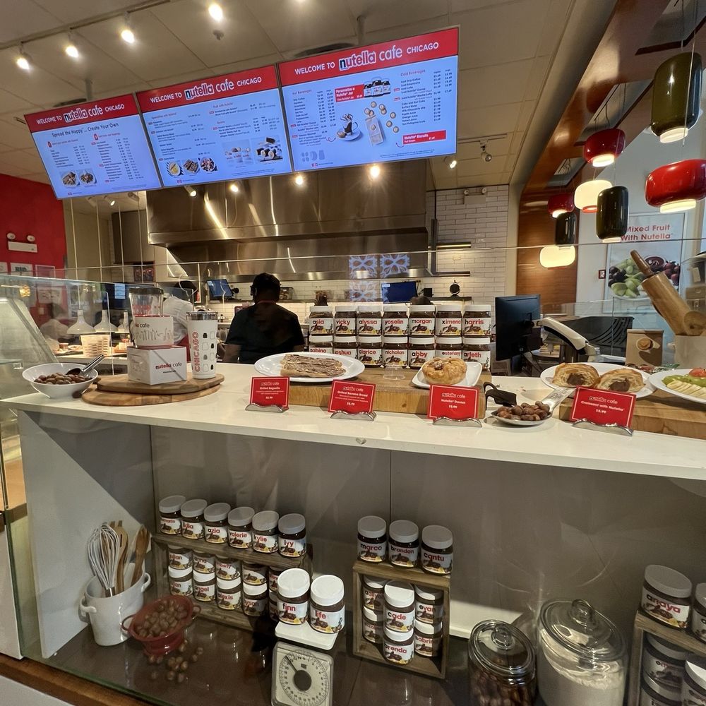 Nutella Cafe - Desserts Near Me - Chicago, Illinois Nutella Cafe - Desserts Near Me - Chicago, Illinois