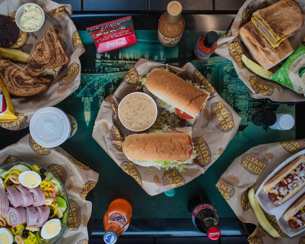 Food from Larry's Giant Subs