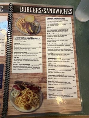 Menu photo 1 Chuck's Place Thiensville, WI