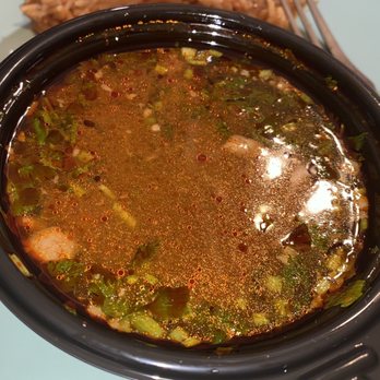 El Taquero - Consommé for birra tacos. No flavor whatsoever. - Mexican Near Me - Fort Wayne, Indiana