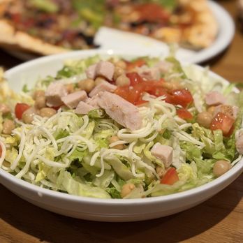 California Pizza Kitchen - CATERING ITALIAN CHOPPED SALAD with the dressing and salami on the side - Salad Near Me - Encinitas, California