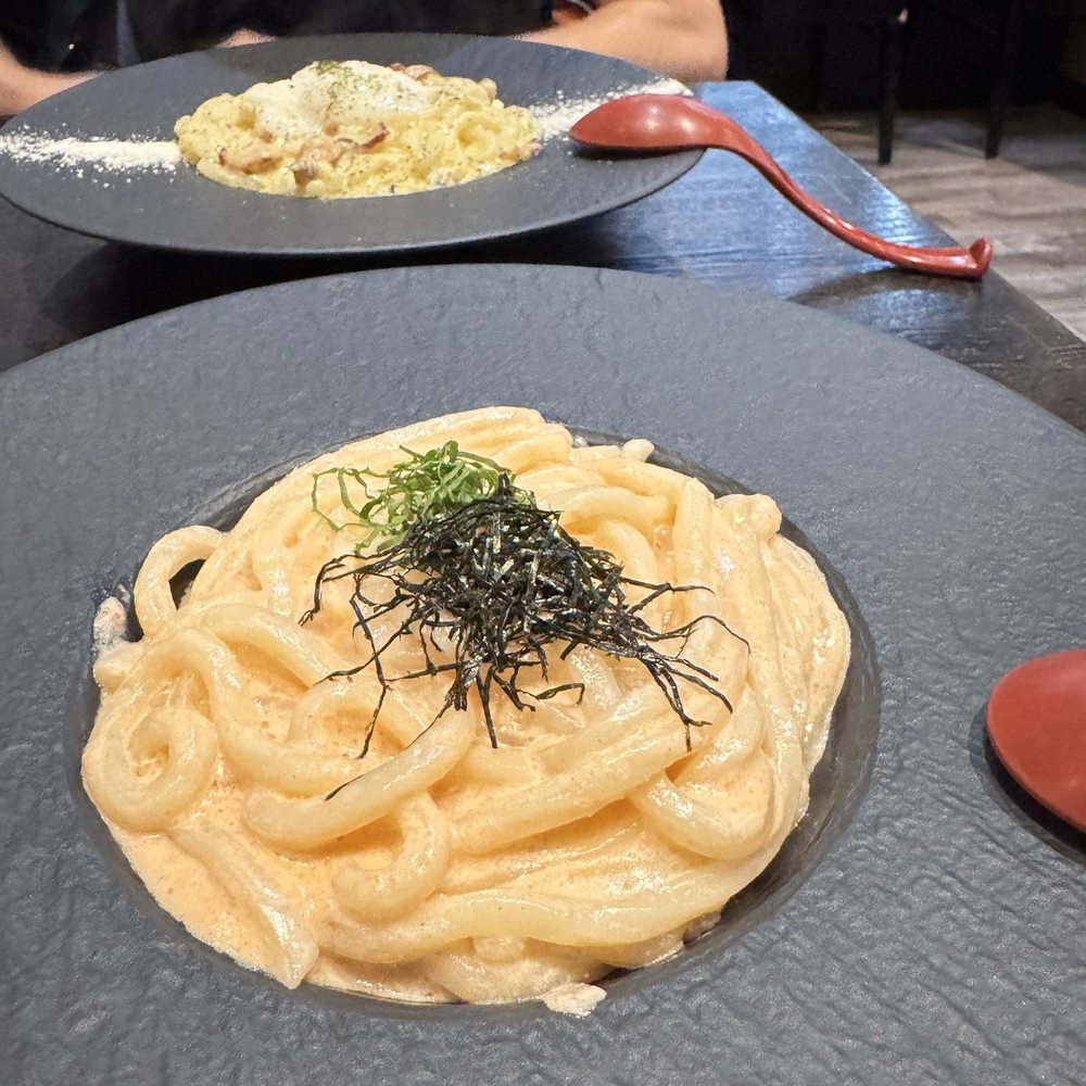 Oodle Noodle - Mentai cream udon and carbonara udon - Noodles Near Me - Las Vegas, Nevada