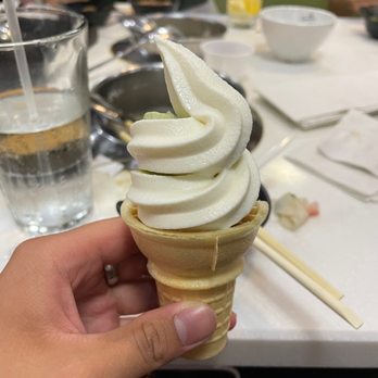 Spring Shabu-Shabu - soft serve ice cream(they provide vanilla and matcha) - Hot Pot Near Me - Boston, Massachusetts Spring Shabu-Shabu - soft serve ice cream(they provide vanilla and matcha) - Hot Pot Near Me - Boston, Massachusetts