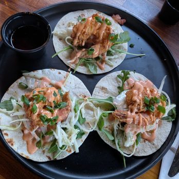 Yeiboh Kitchen - Shrimp tacos - New American Near Me - Baltimore, Maryland Yeiboh Kitchen - Shrimp tacos - New American Near Me - Baltimore, Maryland