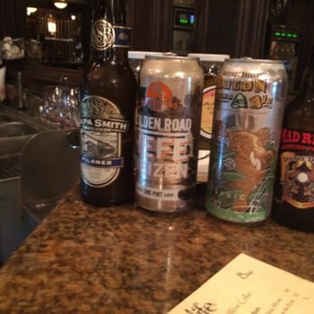 The Good Life - Our flight of beers. - Wine Bars Near Me - Solvang, California